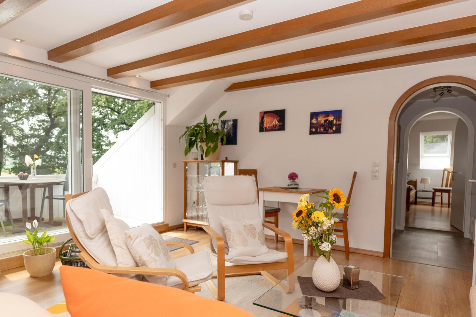Vechteblick Apartment ชุททอร์ฟ ภายนอก รูปภาพ
